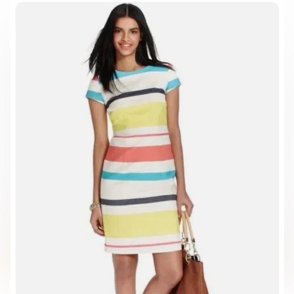 Tommy Hilfilger Peyote Striped Dress.